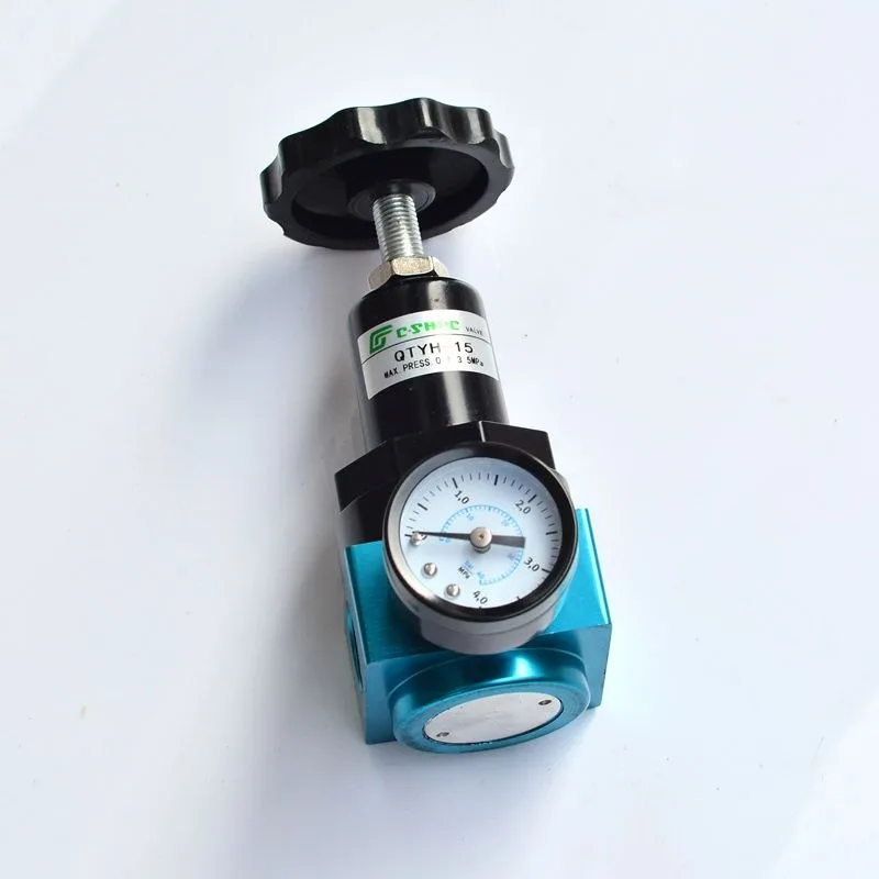 Pneumatic component regulator Shanes type high pressure regulator QTYH-15 pressure reducing valve pressure regulator precision