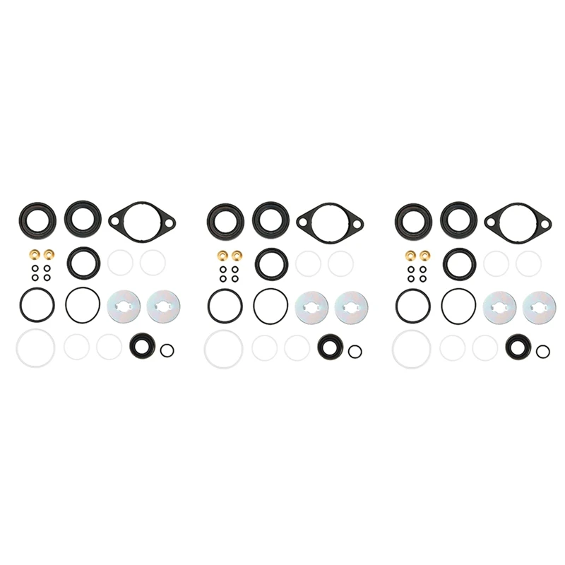 

3X Power Steering Assembly Rack Gear Gasket Kit For Toyota Hiace 05-14 KDH/TRH/LH 04445-26140