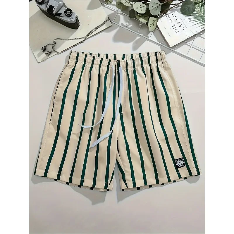 

Summer Men's Fashion Shorts Comfortable Breathable Loose Fit Beach ShortsFV