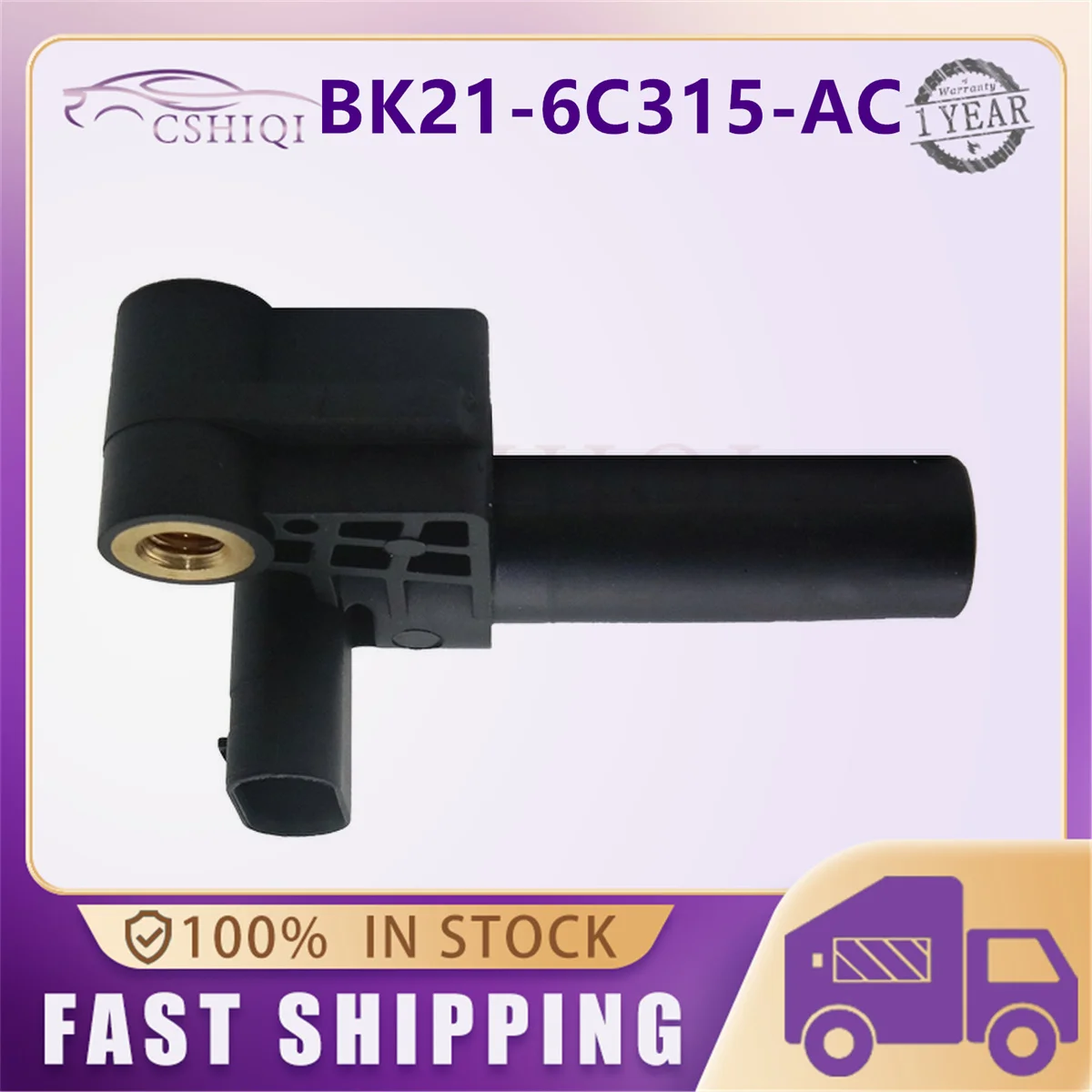 BK21-6C315-AC Crankshaft Position Sensor For Ford Transit Mk6 Mk7 Ranger Mk3 Tourneo Custom V362 2.2 TDCi RWD BK21-6C315-AA