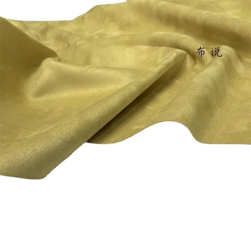 طبقة الهواء تنورة سميكة نسيج الجلد المدبوغ المرن للتنورة سترة الأزياء أبريل القماش Diy بها بنفسك الخياطة لكل متر المواد #2