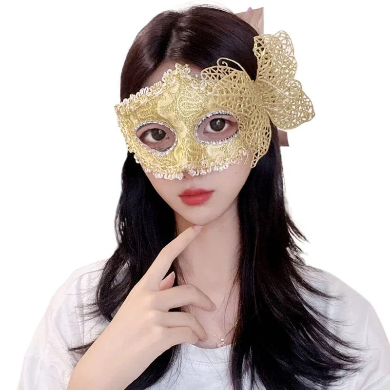 

Masquerade Half Face Princess Butterfly Mask Stage Performance Photography Halloween Holiday Party
