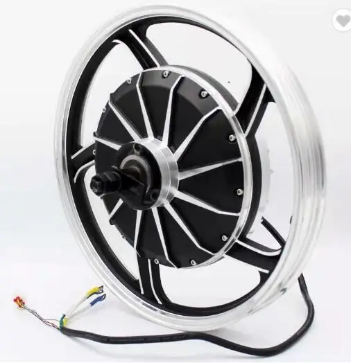 1500W  DC 36V 48V 72V 17 INCH 1500W DISC BRAKE Motorcycle Wheel Hub Motor