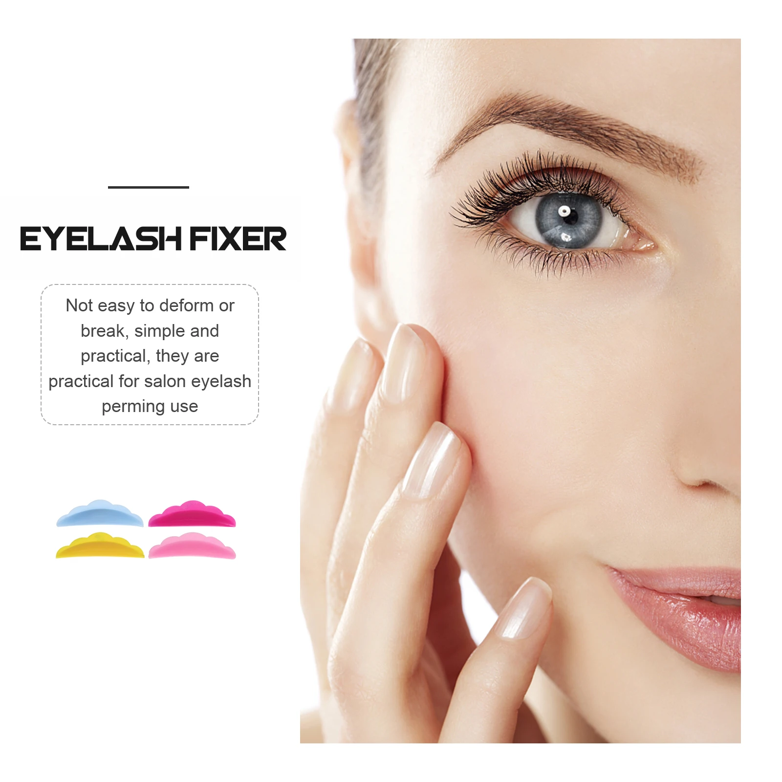 

40 Pairs Eyelash Lift Pads Professional Silicone Lash Perming Supplies Gel Pads for Eyelid Safe Skin Friendly Beauty Tools