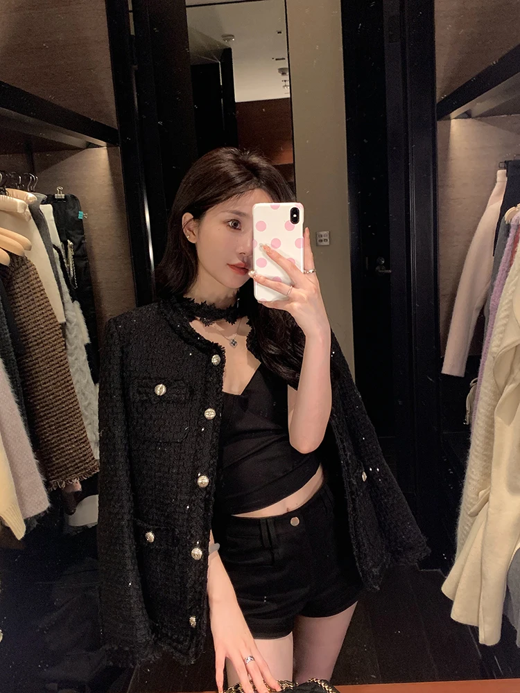 

Женское пальто Chen DaYu Ele Bla Boucle Deadee: утепленное пуховое пальто свободного кроя для осени и зимы, для повседневной носки