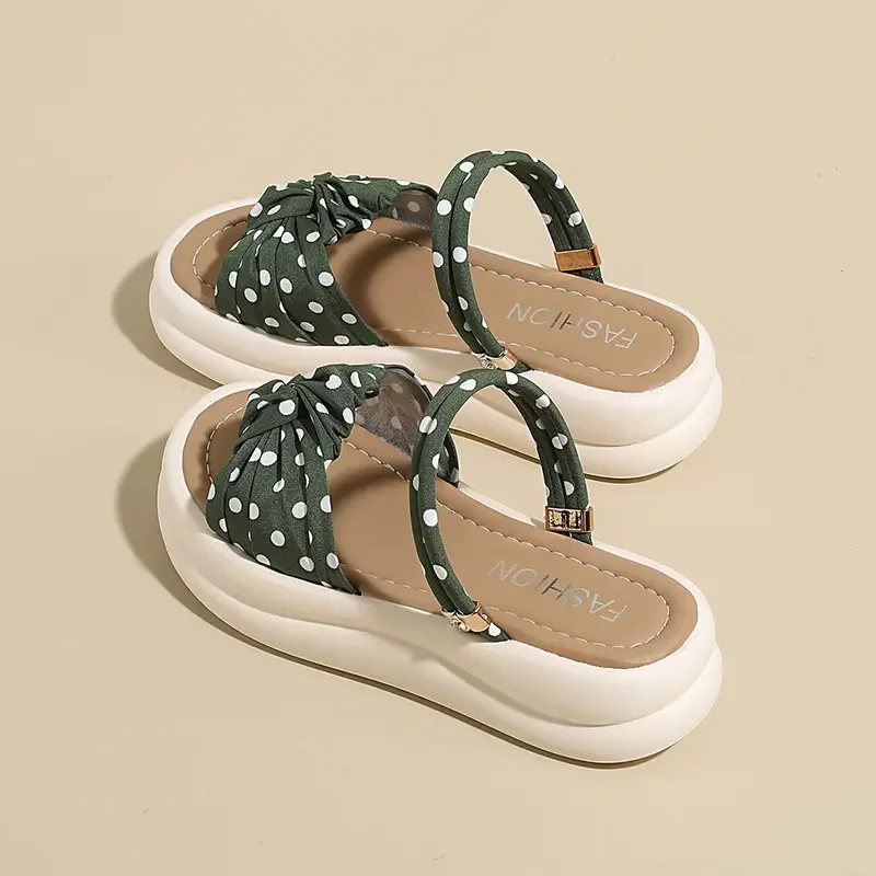 

2026 New Women's Summer New Style Little Fairy Fashion Simple and Versatile Women's Slippers