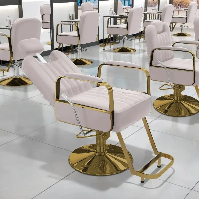 Armchair Fashionable Barber Chair Mat Beauty Floor Professional Barber Chair Comfortable Elegant Sedia Barbiere Accessories