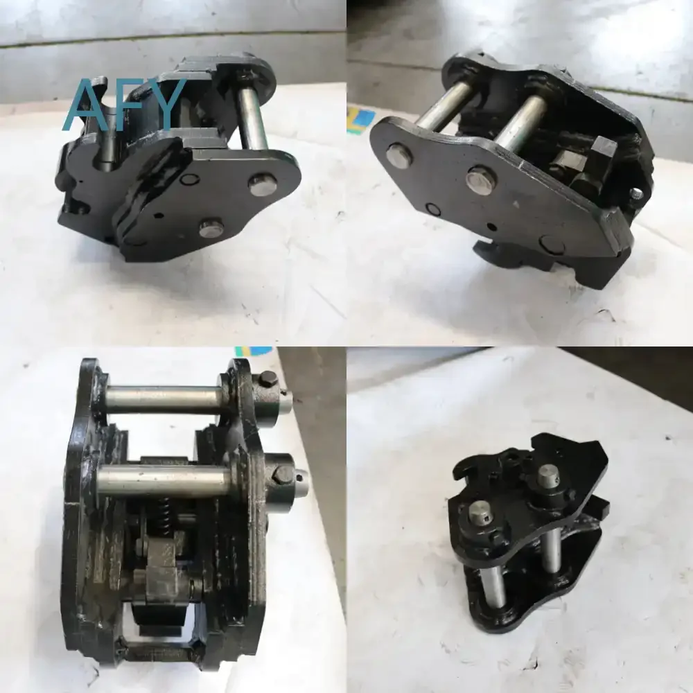 Compact Excavator Quick Change Connector Accessory Tool for Mini Excavator Quick Coupler Hydraulic Attachment Adapter for CAT