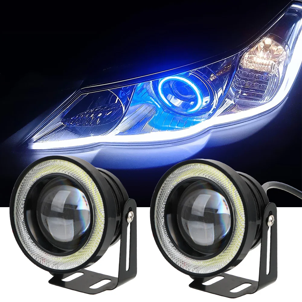 

Daytime Running Lights Car COB LED Driving Lights Fog Lamp