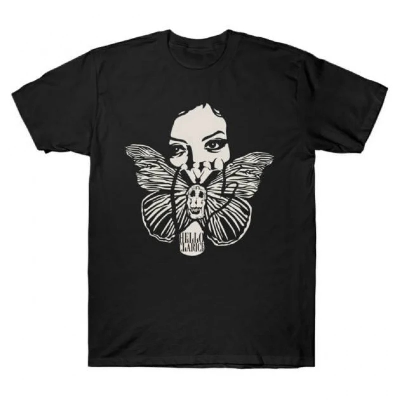 Hello Clarice Silence of the lambs Horror movie Hannibal Gift t shirt Dr Lecter Scary Cannibal Graphic Clothes All size Tee
