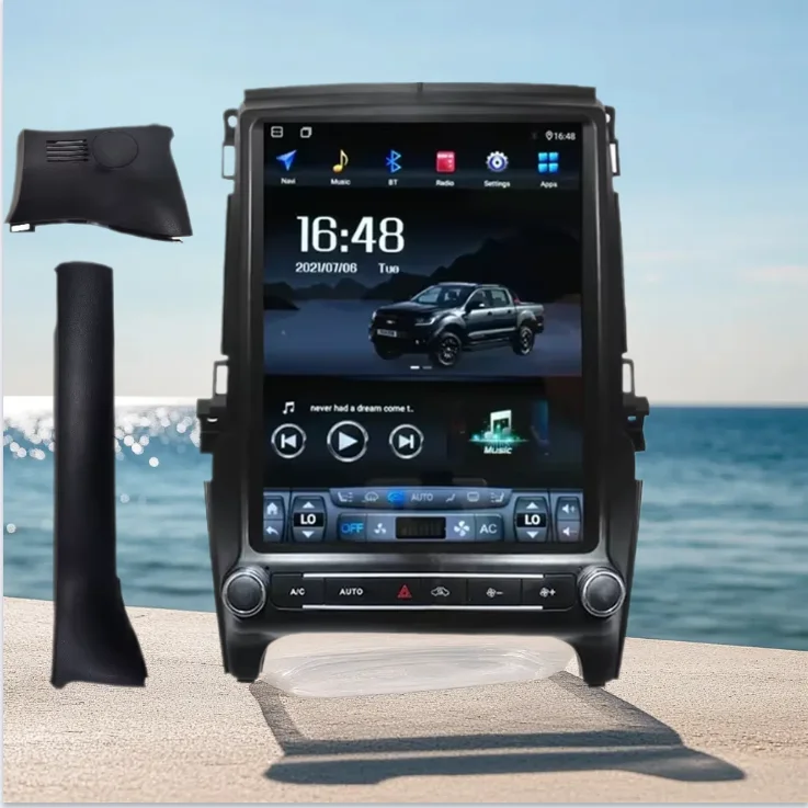 

Android Player Head Unit FOR RHD-LHD Tesla Style Screen Ford Ranger 2015 2016 2017 2018 2019 2020 2021 GPS Radio Receiver Stereo