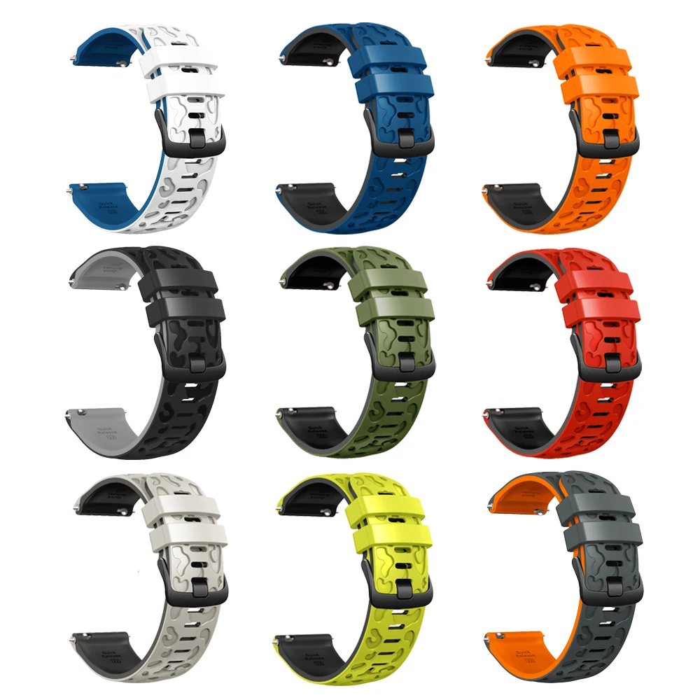 22mm Silicone Strap For KOSPET TANK M4 T4/TANK M2 T2 M3 T3/M3Ultra Bracelet Correa For KOSPET MAGIC P10 R10 ORB Watchband Correa