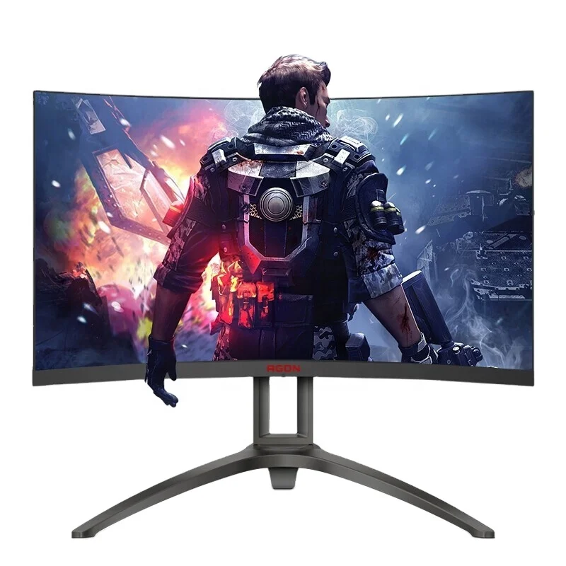 AOC AGON 165HZ 32 Inch 1500R CURVED SCREEN MONITOR 2K IPS LCD Desktop Computer Display, Esports Game Display AG323FCXE