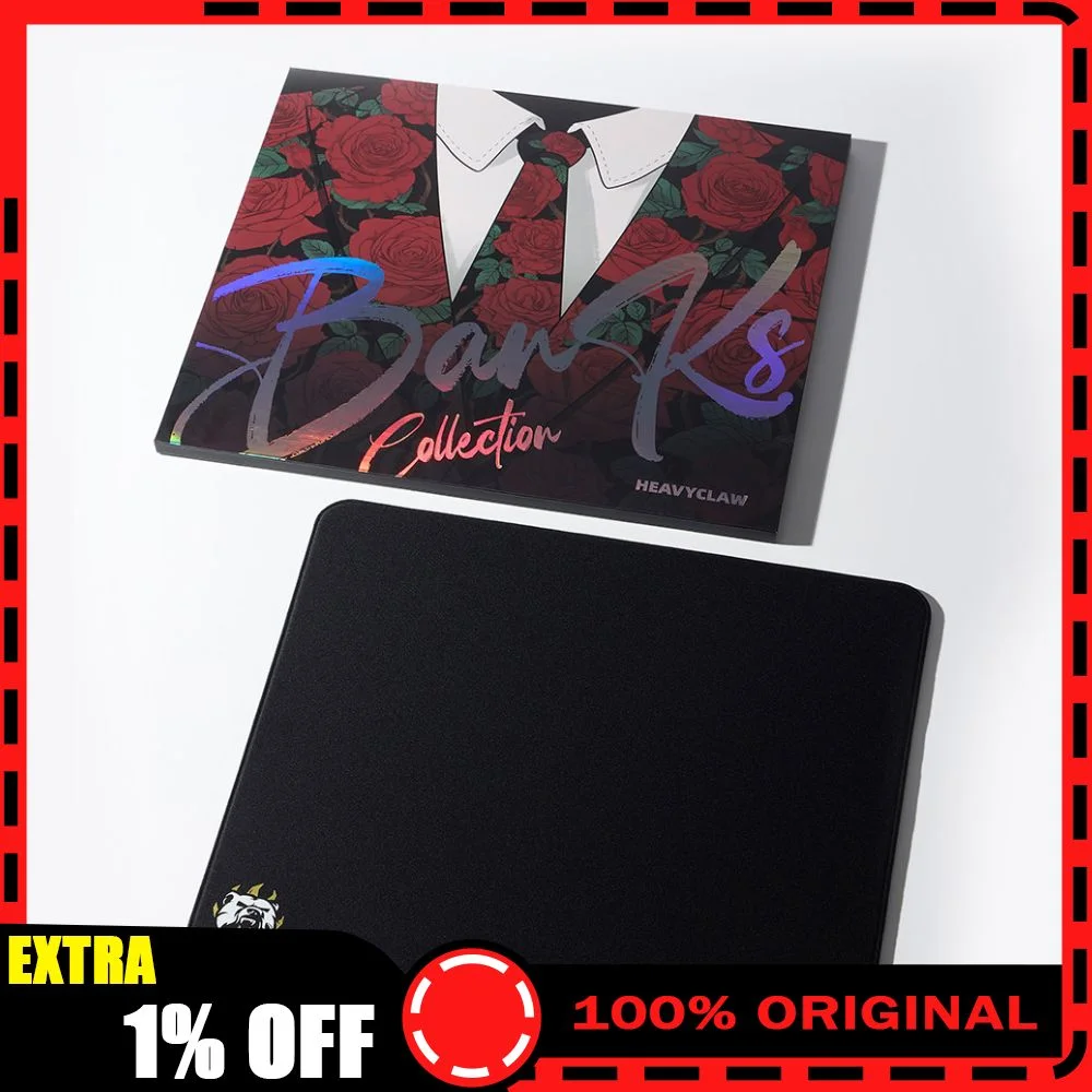 BANKS COLLECTION HEAVYCLAW Gaming Mouse Pad FPS Mouse Pad Waterproof 6mm Fine Neutral Control Pad For CSGO Pc Accessories Gifts