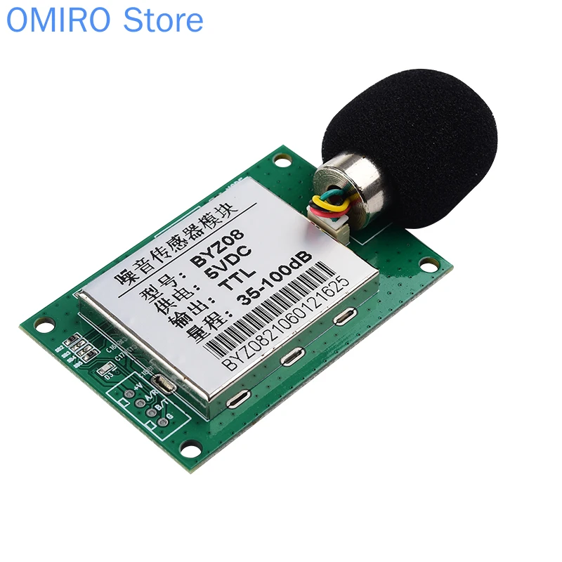 

Noise Sensor Module Noise Detector Sound Decibel Meter Shipping Mark Sensing Concentration Serial Port Ttlrs485