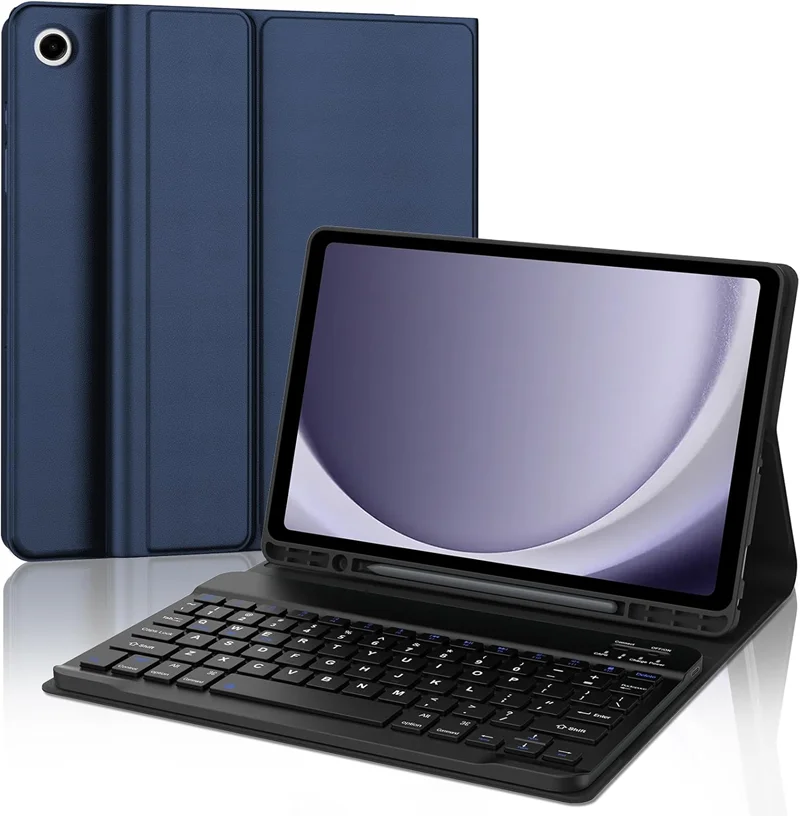 yZ[zTXMNV[^u A11 8.7 SM-X130/X133/X135 P[XƃL[{[hAO\ȃCXL[{[h + ^ubgJo[ Tab A9 8.7 Funda