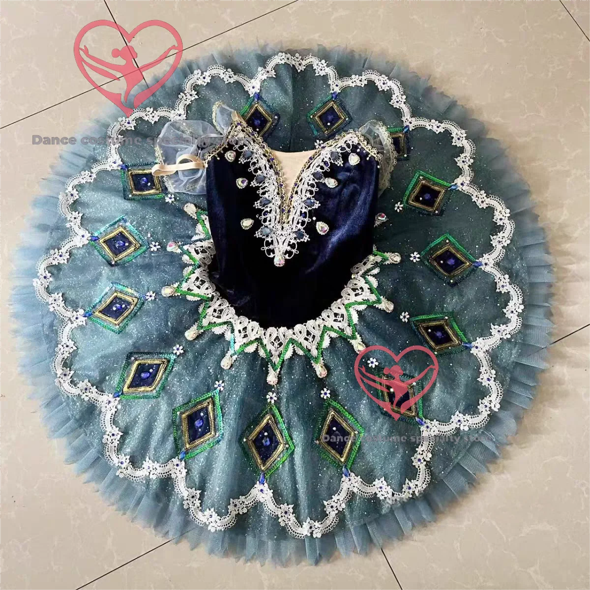 

Ballet 'Daughter of the Pharaoh' Professional Tutu Competition Costume GDC Professional Custom Performance Attire