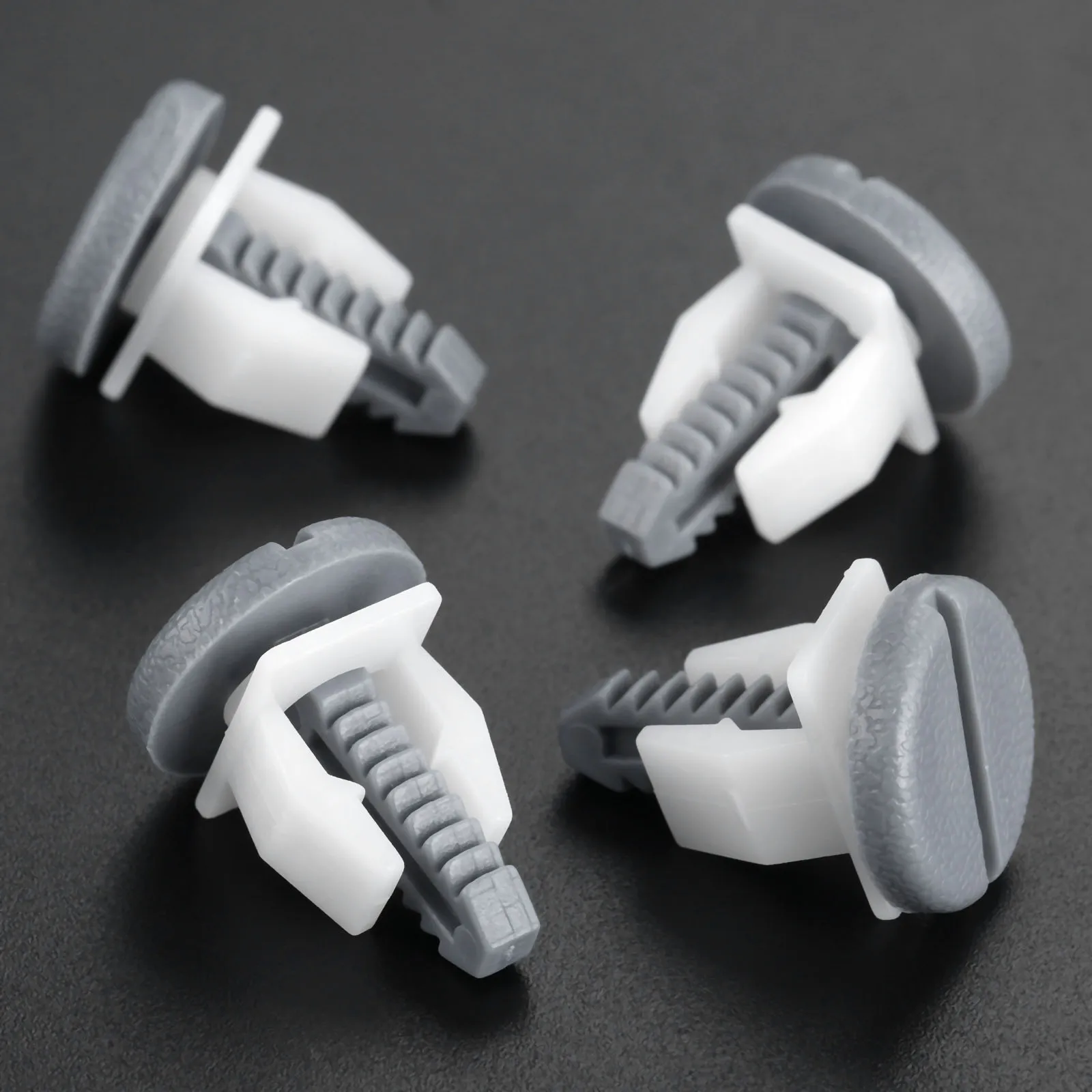 20Pcs Auto Plastic Fastener Clips Door Plate Fixed Clip Cover 6.9x13.5mm Hole for BMW Volvo Mercedes Benz Universal Car-Styling