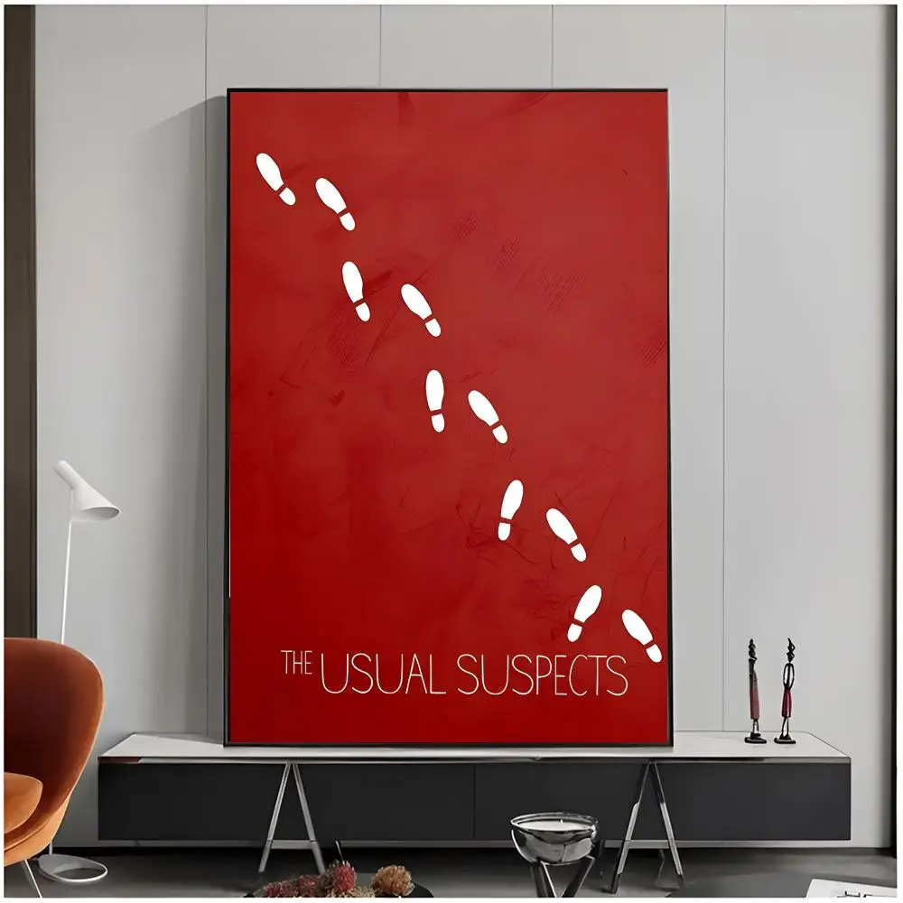 Classic Movie T-The Usual Suspects Poster Living Room Bedroom Decorative Print Unframed Decor