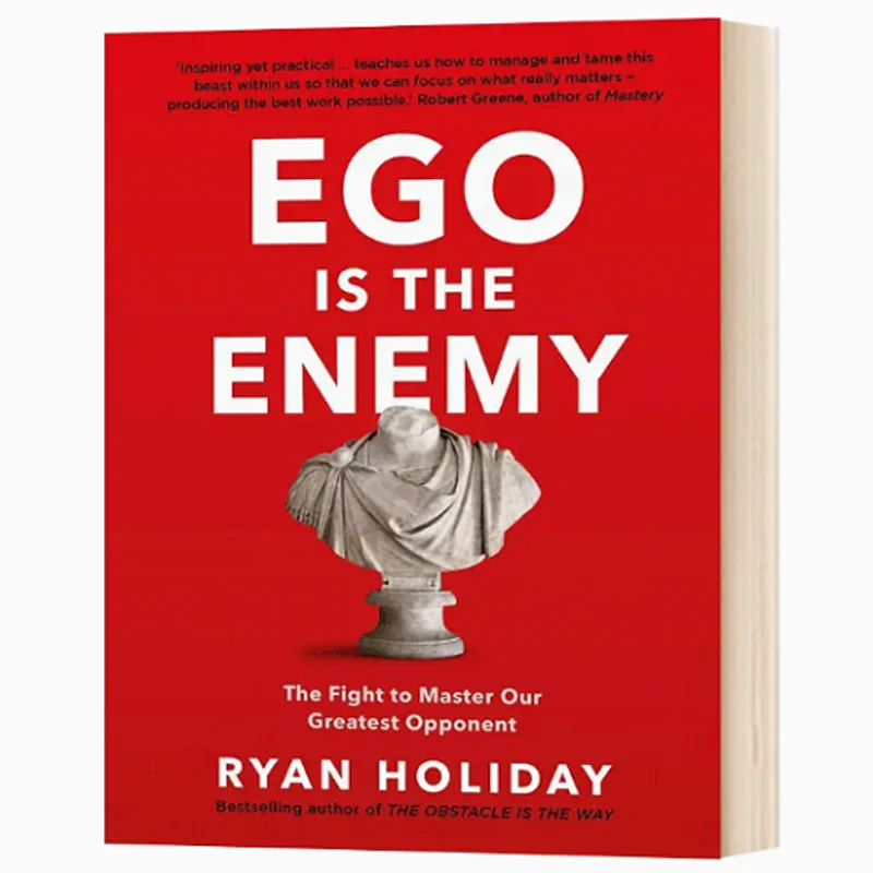 

EGO IS THE ENEMY By Ryan Holiday Paperback Novel #1 New York Times Bestseller Book