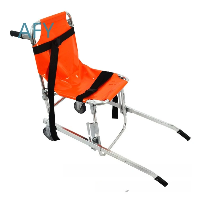 Emergency Rescue Stretcher Chair for Corridor Evacuation Stairs Ambulance Aluminum Alloy Transfer Device Fire Safety