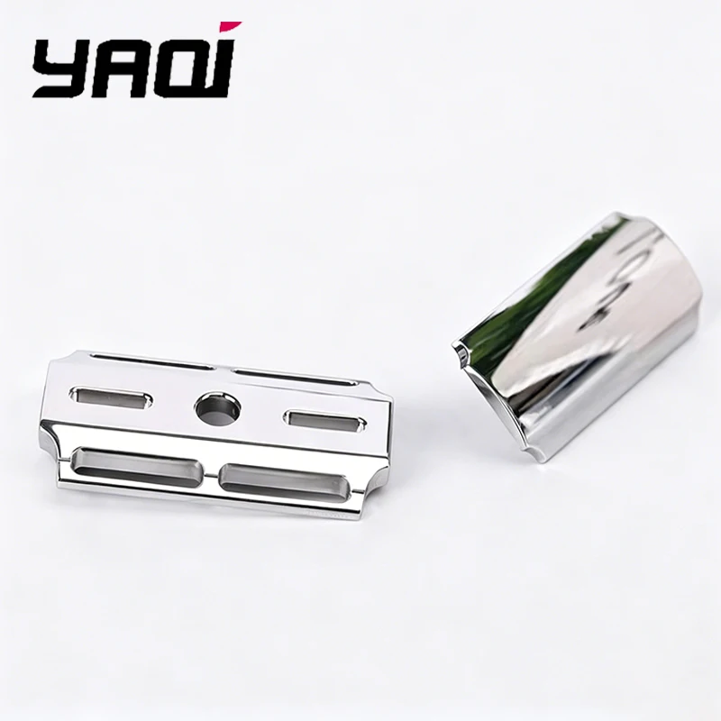 2026 Yaqi Vostok 90SB Straight Razor Safety Razor Head 316 Stainless Steel Polished 0.90mm Blade Gap