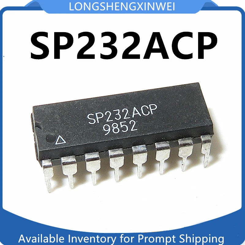 1 buah penerima penerima SP232 SP232ACP Transceiver DIP16 baru