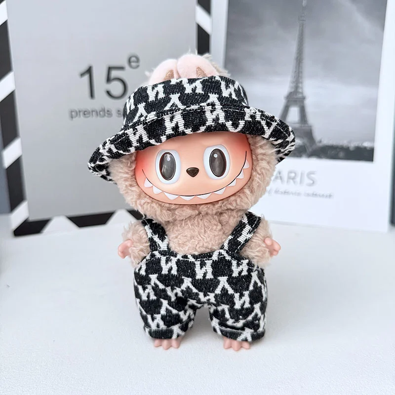 

[Clothes only] Labubu clothes pendant, Labubu sitting baby clothes NA overalls, sports suit, trendy cute doll clothes