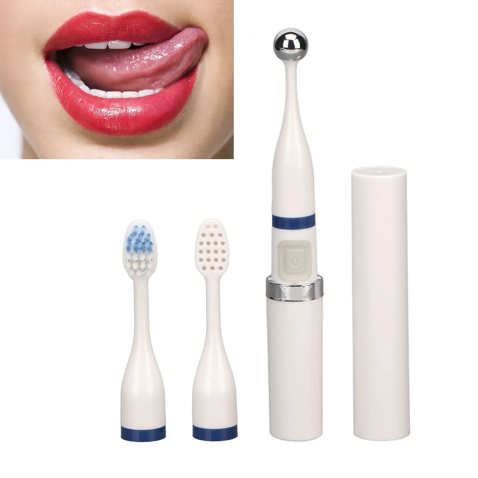 Electric Mouth Trainer Glossy Finish Tongue Muscle Massager for over 3 Years Old Oral Massage Oral Muscle Training Tool Set