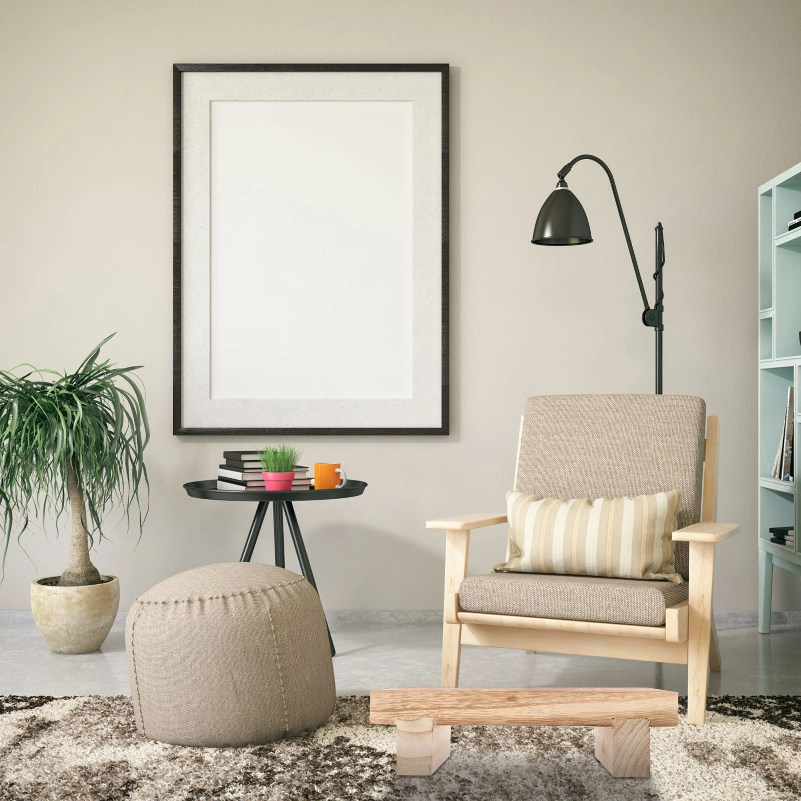 

Wooden Foot Stool For Adults Kids Bathroom Kitchen Bedroom Office Desk Footrest Small Step Stool Home Furniture