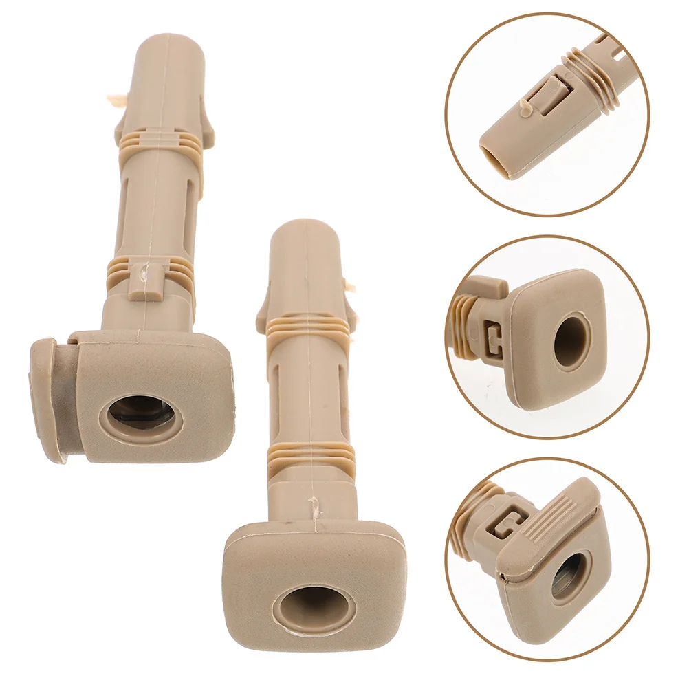 

5Pcs Plastic Car Headrest Guide Inserts Adjustable Locking Front Seat Headrests Insert Tube Repair Accessories