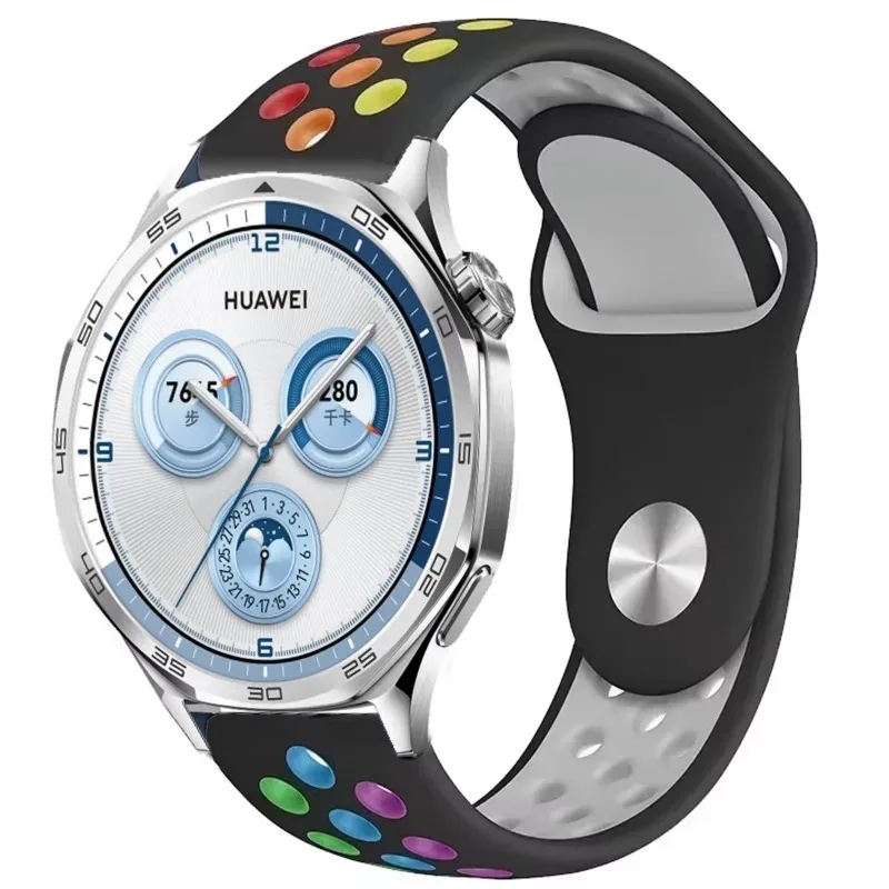 22/20/18mm Silicone Strap For Huawei Watch GT5/4/3 Pro 46mm rubber Replace Wristband Huawei Watch GT5 Pro 42mm GT4-5 41mm correa