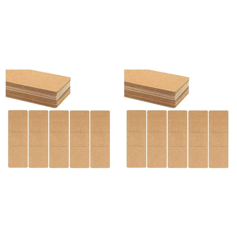 

140 шт., крафт-закладки, рукава, держатель для закладок, сделай сам, смоляные закладки, пустые демонстрационные карты для закладок, подарочная упаковка