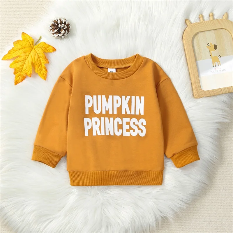 

Cute Halloween Sweatshirts for Little Girls with Spooky Graphic Print and Cozy Crewneck - Long Sleeve Pullover Tops for Toddlers