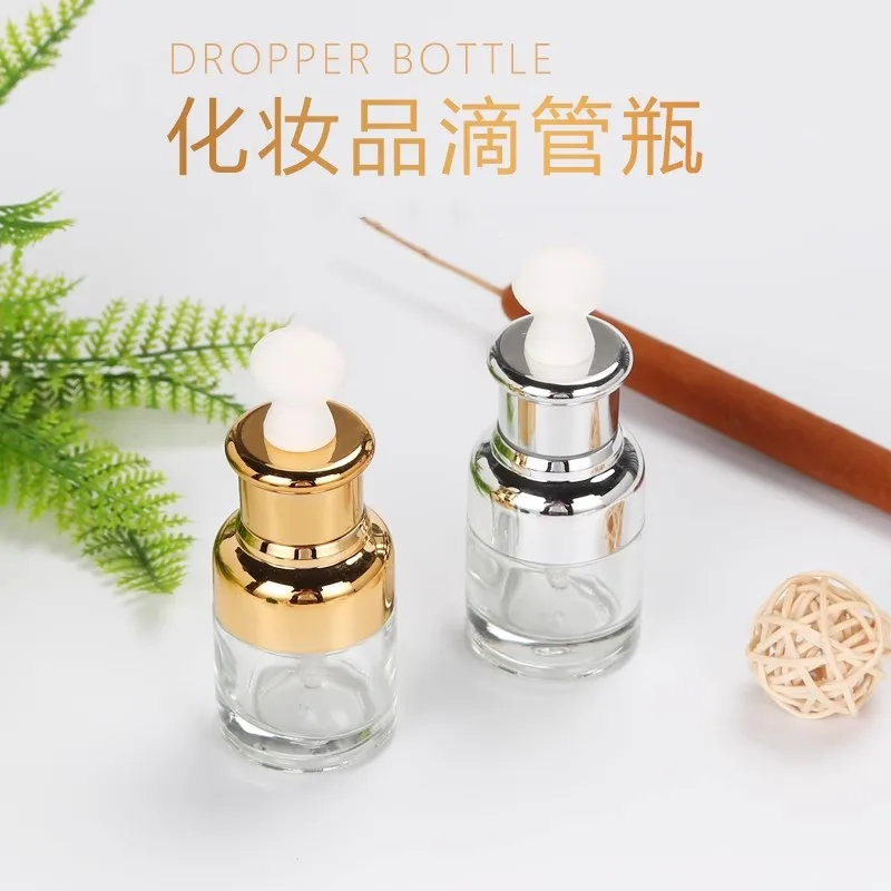 10PCS 20/30/50ml Empty Attar Oil Bottle Frosted Glass Dropper Bottle Essential Oil Bottle Aromatherapy Mixed Dropper Bottle