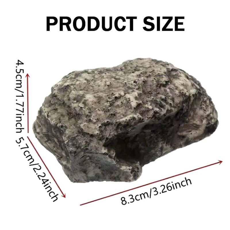 N93R 4PCS Spare-Key Rock - Looks & Feels Like Real Stone - Safe For Outdoor Garden Or Yard, Key Hider Box Easy Install
