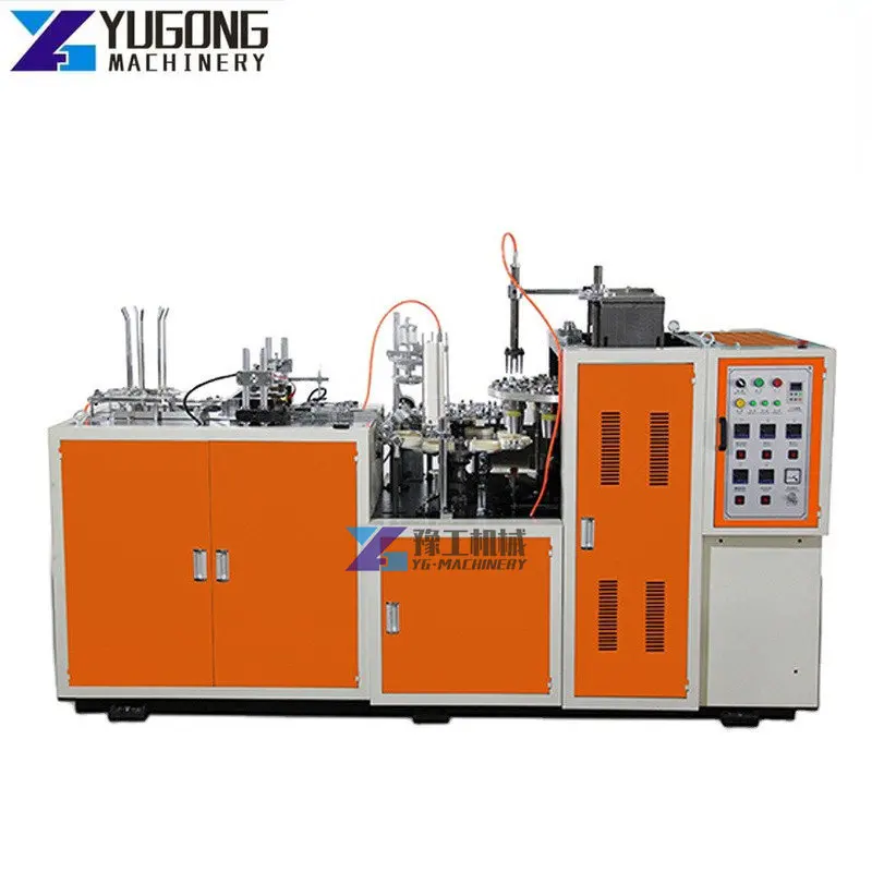 Fully Automatic Disposable Coffee Paper Cup Making Machine Low Price Wenzhou Printing Automatic Making Paper Cup