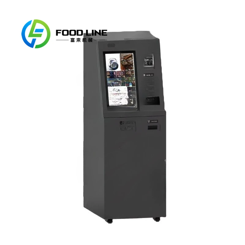 Customized Smart Currency Exchange Kiosk 23.8 Inch Touch Screen Passport Scanner Multi Currency