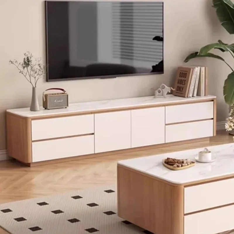 

Wooden Luxury Tv Consoles Cabinet Unique Simple Convenient Life Tv Stands Space Saving Beauty Muebles Living Room Decoration
