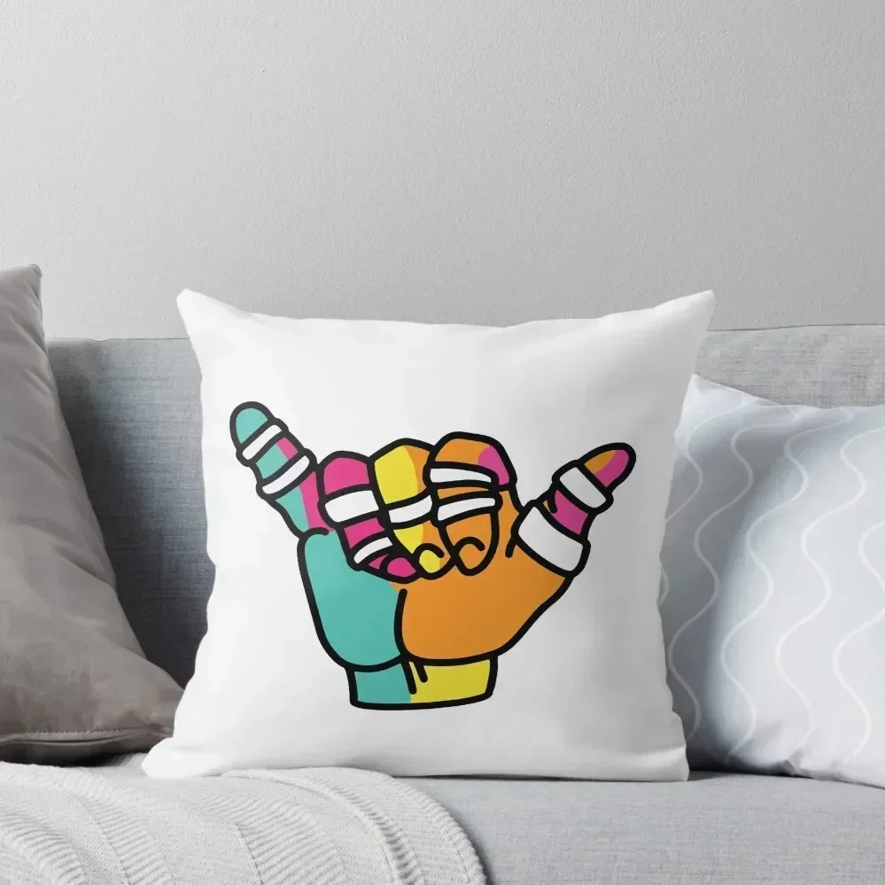 Jiu Jitsu Shaka Hand Pop Art Throw Pillow bed pillows Cushions Cover Sofa Cushions Plaid Sofa pillow