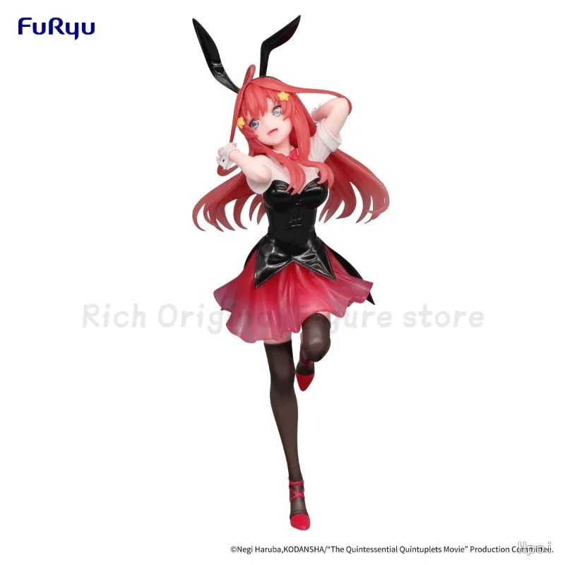 【Op voorraad】Originele FuRyu The Quintessential Quintuplets Trio-Try-iT Figuur Nakano Itsuki Bunny Girl Modellen Anime Ornamenten