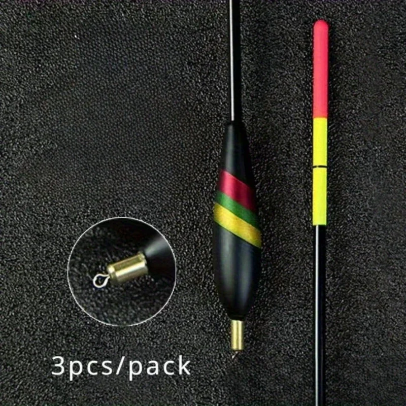 

3 шт., высокочувствительный привлекательный медный кулон, поплавок, кедр, утолщенный хвост, поплавок, поплавок для рыбы, камень