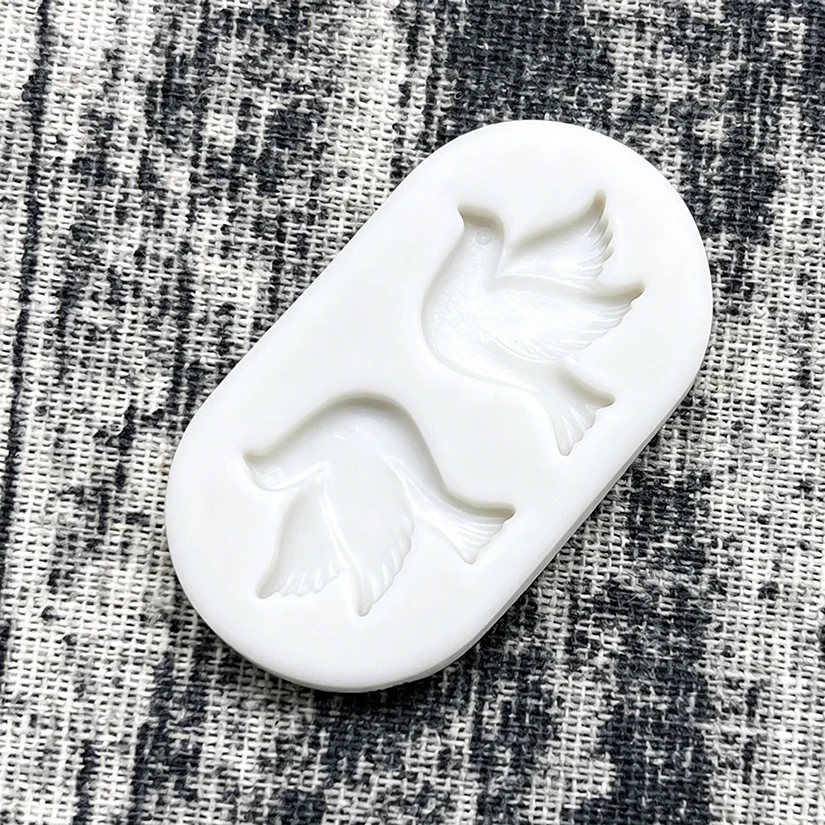 Dove Silicone Mold Fondant Chocolate Sugarcraft Mold Cake Decorating Tools Baking Accessories
