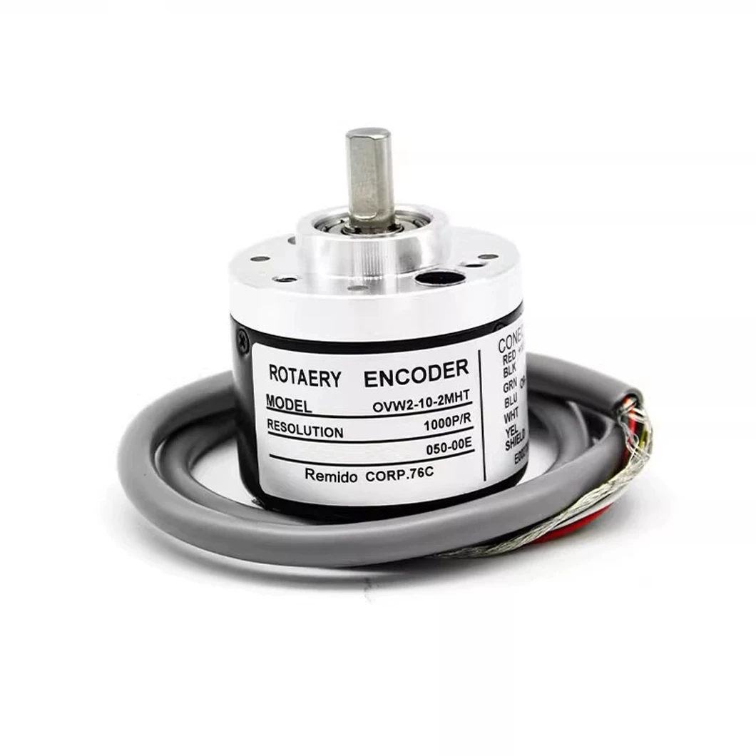 ABILKEEN 6MM Solid Shaft OVW2 Mini Rotary Encoder 100~5000PPR OVW2-2MHC/2MHT/2MD/2MC/2M Incremental Rotary Encoder