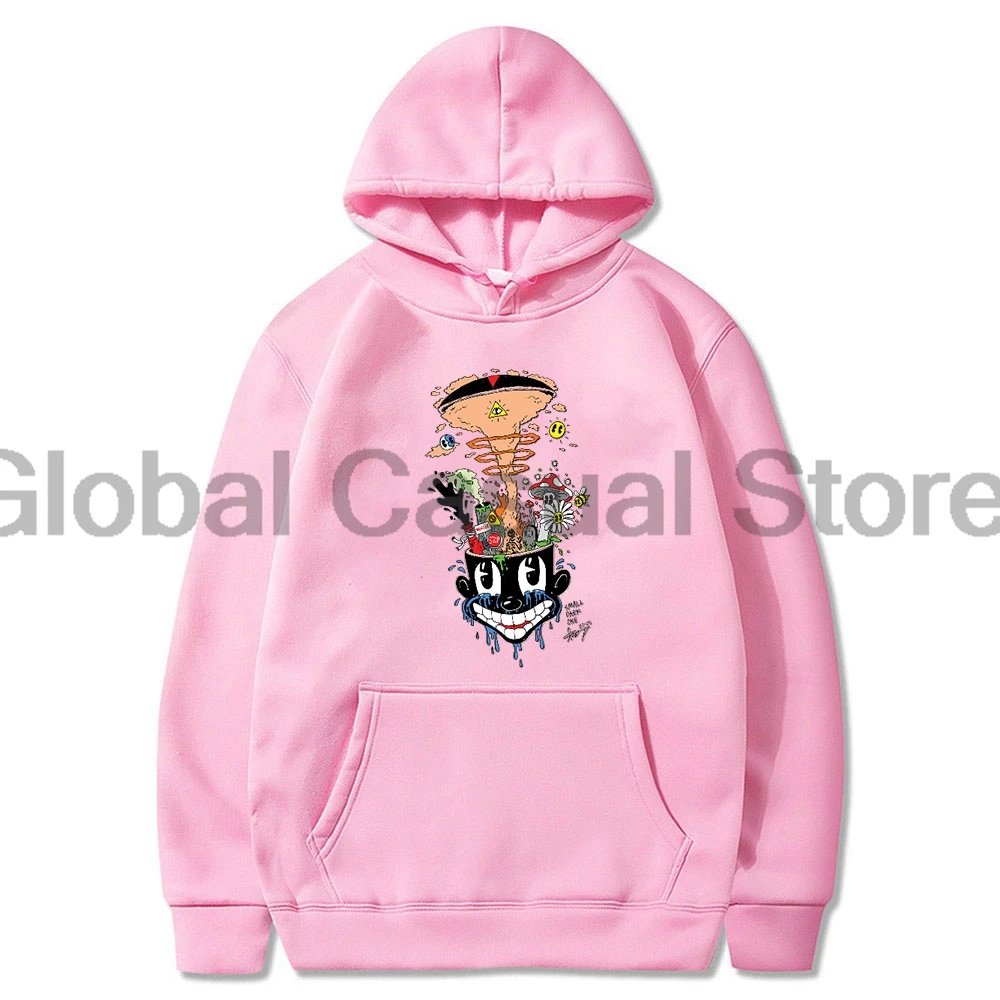 Lil Darkie Thinker Hoodie للرجال والنساء ، ملابس الشارع طويلة الأكمام ، البلوز بغطاء رأس ، ملابس الهيب هوب ، صغيرة ، مظلمة ، واحدة Merch ، جولة ،