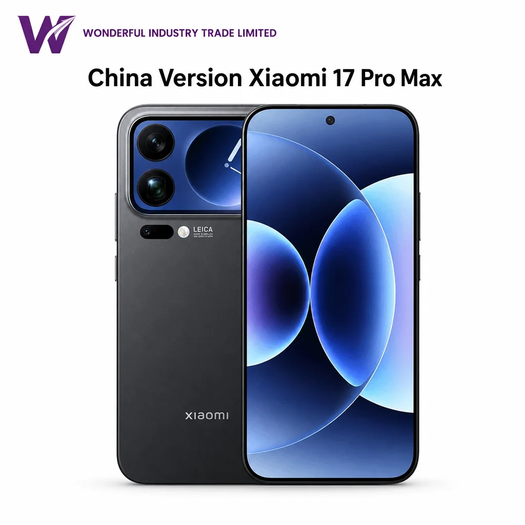 CN Version Xiaomi 17 Pro Max Smartphone Snapdragon 8 Elite Leica 50MP Camera 6.9in Display 7500mAh Battery 100W HyperCharge