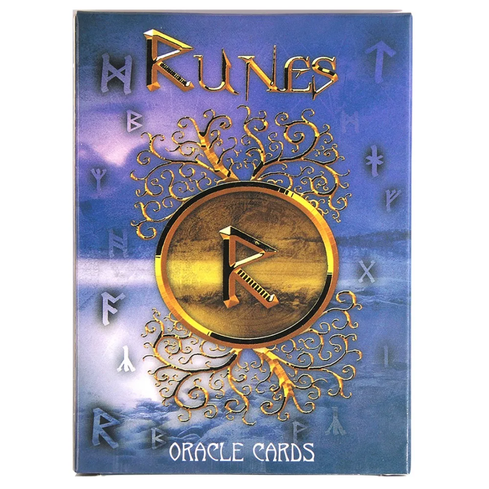 Sheets English Veriosn Runes Oracle Cards Board games