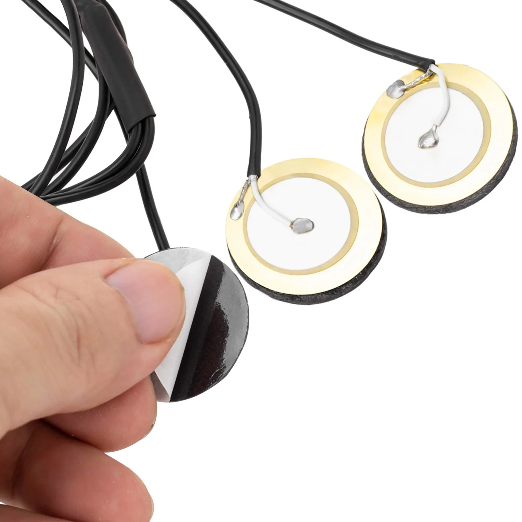 

Пьезоконтактный микрофон BVBV, 3, преобразовательные звукосниматели с торцевым разъемом для Калимбы