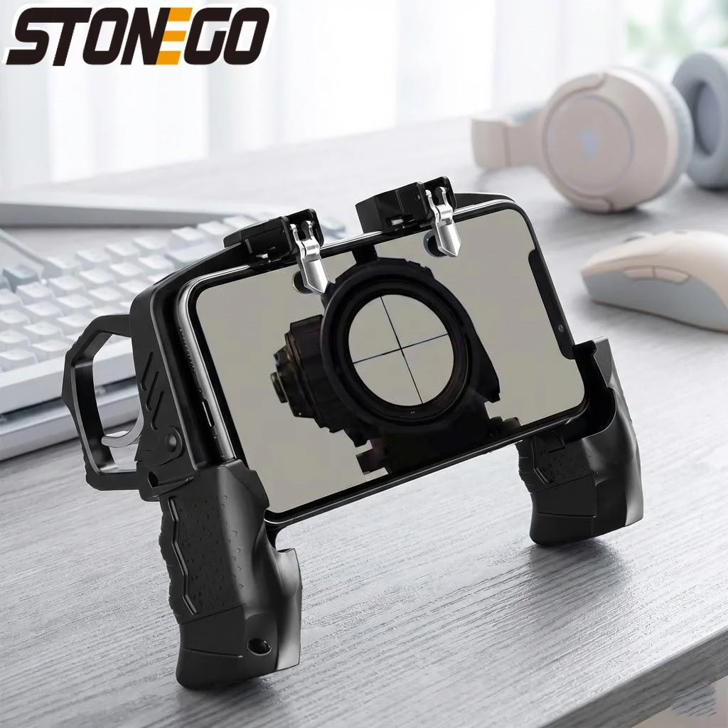 Wireless Bluetooth Game Controller Joystick Mobile Trigger Gamepad for Shooting Games for Android iPhone Phones