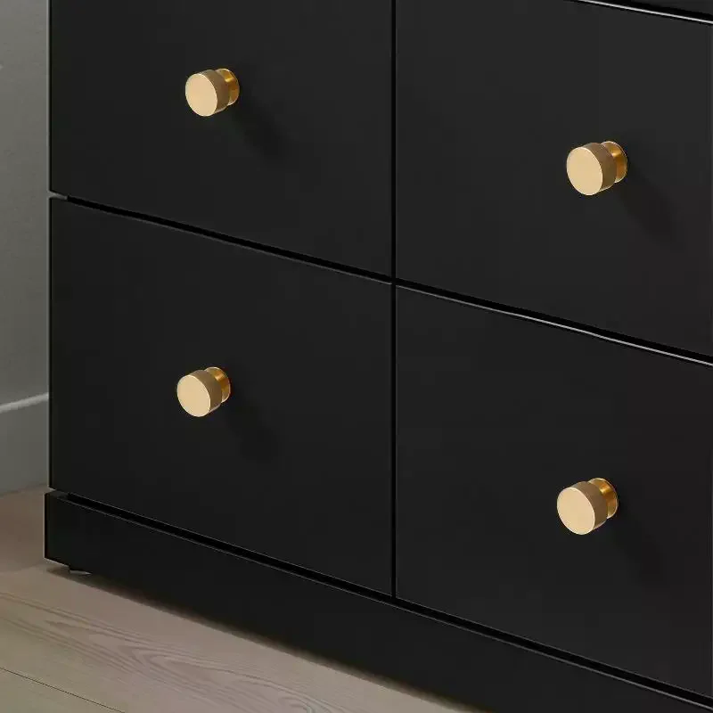 Simple Round Drawer Knobs In Various Shapes Aluminum Alloy Furniture Handles Kitchen Cabinet Handles Decorative Hardware